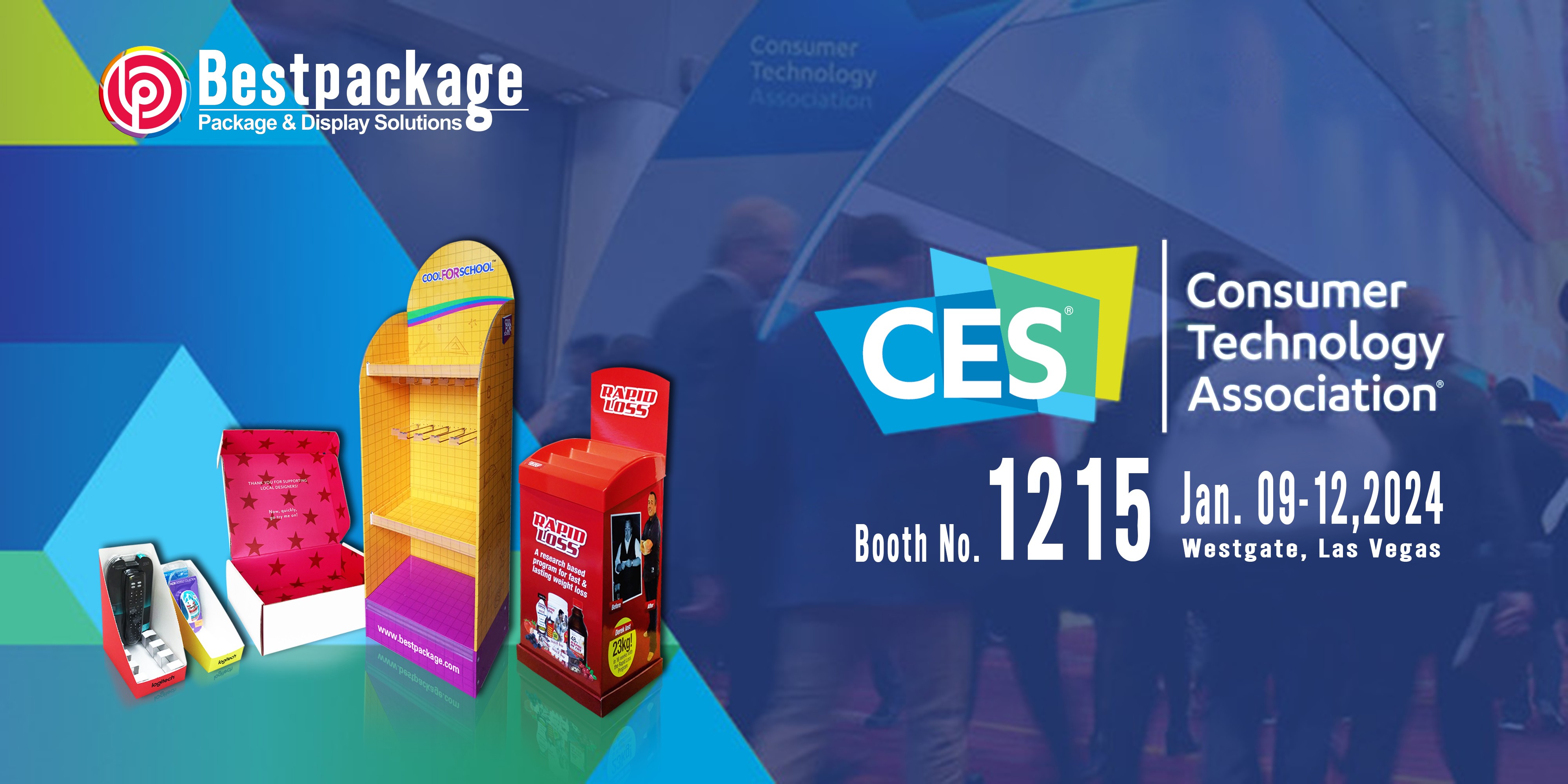 We are attending CES from Jan 9th -12th,2024, Welcome to visit our booth #1215, Westgate Las Vegas.
